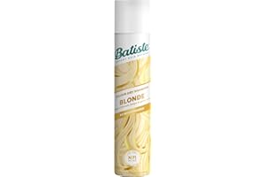 Batiste Dry Shampoo in Blondes with a Hint of Colour 200ml, No Rinse Spray to Refresh Hair in Between Washes, No White Residue for Blonde or Highlighted Hair (Packaging may vary)