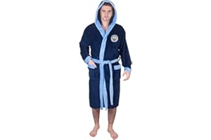 Manchester City FC Officiel - Robe de Chambre à Capuche thème Football - Polaire - Homme