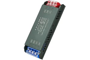 URAQT 220V till 24V LED-transformator, 24V 100W LED-strömförsörjning, ultratunn LED-transformatordrivare, tyst LED-drivare me