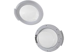 sparefixd Für Siemens IQ100 Waschmaschine, komplettes Türglas und Griff