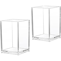 Acryl Briefhalter 3 Fächer - Transparenter Schreibtisch Organizer 17,5x10,1x10,3cm