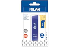 MILAN - Boîte de 12 mines graphite 0.7 mm HB