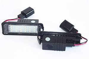 ‎LLCTOOLS LLCTOOLS Kfz Dog - LED Kennzeichenbeleuchtung | kompatibel mit Golf 4/ Golf 5/ Golf 6/ Golf 7 - Lupo | Led | Die nachhaltig und qualitiativ hochwertige LED Nummernschildbeleuchtung