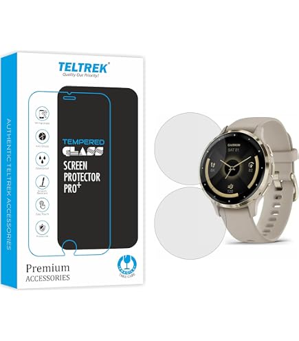 TenCloud TPU Case For Garmin Venu Sq/Sq 2/Sq Music - 6 Color Protective Cover With Screen Protector