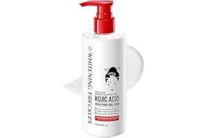 NEXOLLA Lotion pour le Corps éclaircissante pour la Peau avec Acide Kojique, Lait Hydratant Corps Fermeté, Lotion Corporelle Blanchissant pour tous Types de Peau