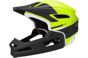 predolo Caschi a 360° da Ciclismo, Casco Integrale da Bici con Mentoniera Staccabile, 56 Cm-62 Cm Circonferenza della Testa Regolabile, Casco da Bicicletta per Pattinaggio E Ciclismo