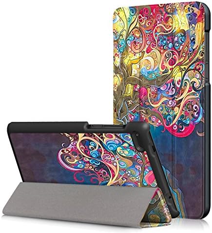 Skytar Lenovo Tab7 Essential TB-7304 Case,Tablet Cover for Lenovo Tab4 7 Essential - PU Leather Trifold Folio Case Stand Cover for Lenovo Tab 7 Essential / Tab4 7 Essential (TB-7304F/TB-7304N/TB-7304X) 7-Inch Tablet,Magic Tree
