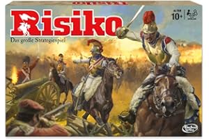 HASBRO GAMING Risiko - Das Strategiespiel, Brettspiel für die ganze Familie, spannendes Gesellschaftsspiel, für Kinder & Erwachsene, der Klassiker beim Spieleabend