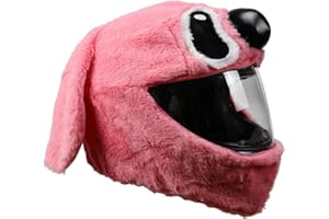 MOAGEME Motorradhelm Abdeckung Plüsch Motorradhelm Überzüge Integralhelm Schutzhülle Motorradhelm Hut Motorrad Lustiges Crash Lustige Verrückte Hülle Für Personalisierte Vollhelme Im Freien