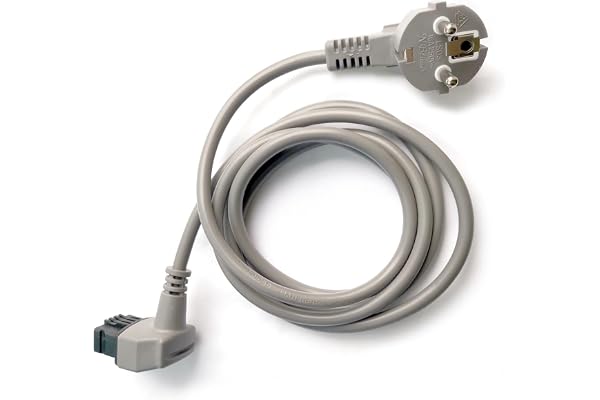 ENJOY-UNIQUE Strömkabel sladdanslutning diskmaskin kompatibel med Bosch Siemens, ersätter 645033/00645033, även för Neff Balay Constructa Gaggenau Gorenje Pitsos, 3-stifts