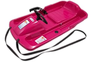 ‎KHW KHW | Lenkbob Snow Fox | 95 cm | TÜV-geprüft | inkl. Zugseil | ausgefeiltes Lenksystem | kälte- und lichtbeständiger Kunststoff | Made in Germany