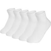 Simpeak Women's Socks (Pack of 5), Breathable Thin Cotton Ankle Socks, Short Sport Socks Comfortable Women, Suitable From Siz