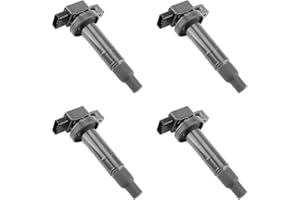 Topteng 4pcs Ignition Coil 90919-02240, Car Ignition Coil Pack UF316, fit for Toyota Corolla Yaris Prius Echo 1.3L 1.5L 2.4L, fit for Scion xA, Scion xB