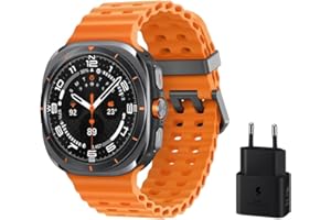 Samsung Galaxy Watch Ultra LTE 47mm + Cargador - Smartwatch, Control de Salud, Seguimiento Deportivo, naranja (Versión Española)