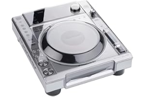 Decksaver Cover for Pioneer DJ CDJ-850 - Super-Durable Polycarbonate Protective lid with Smoked/Clear Transparency, Made in The UK - The DJs' Choice for Unbeatable Protection