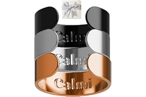 GENERIC Calmi Ring, Calmi Ring Women-With Ultra Strength Magnets, Adjustable Magnetic Smart Ring for Anxiety Reduction, Better Sleep