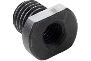 LEEINTO Adaptateur de Conversion M10, Filetage Externe de Broche M14/M16, modèle 100 Compatible avec meuleuse d'angle, Adaptateur de Machine, tête de Conversion de vis à Fente