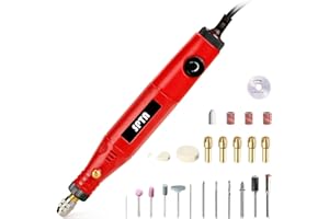 Mini narzędzie wielofunkcyjne, SPTA 18 W, uniwersalna szlifierka z regulacją prędkości obrotowej i 33-częściowy zestaw akcesoriów, narzędzie obrotowe do wielu kreatywnych projektów lub prac domowych