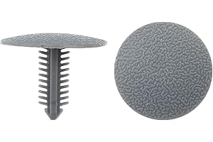 UXCELL sourcingmap Car Door Fender 6mm Hole Push Plastic Rivets Retainer Clips 100Pcs