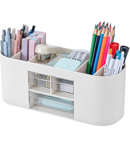 HAQIUHETO Zijstandaard, bureau-organizer, klemplank voor bureaus, organizer voor computerrandapparatuur voor kantoortafel, kaptafel, thuiskantoor (zwart