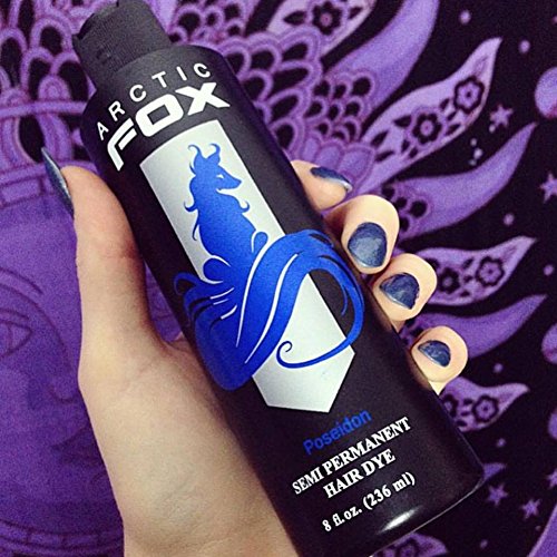 ARCTIC FOX 100% VEGAN POSEIDON SEMI PERMANENTE HAARFARBE COLORATION 4 OZ - 5