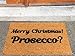 Produktbild CKB Ltd® MERRY PROSECCO XMAS Novelty DOORMAT Kokosmatte Türmatte Fußmatte Einzigartige Fußabtreter Front / Back Door Matten mit einem rutschfesten PVC-Rücken - Natürliche coir - Indoor & Outdoor