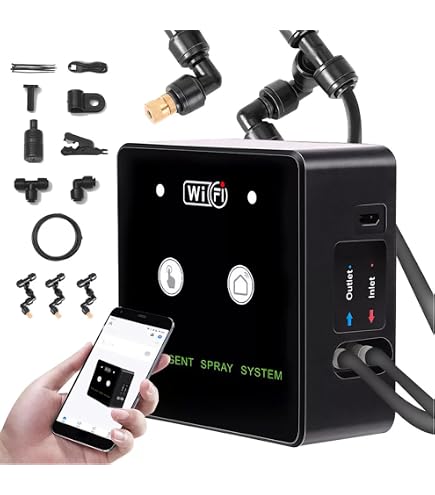 Nebulizzatore Ultrasuoni Fogger - Sistema Di Nebulizzazione Elettronico Per Terrario Acquario Tartarughe D'acqua - Foto 12