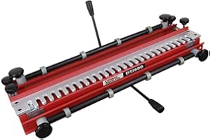 LUMBER JACK 600mm Dovetail Jig for Elegant Dovetail Joints, Woodworking Carpentry Tool, 1/2" Template and Router Cutter Included