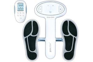 prorelax EMS Body Training | Système à pédales actif | Stimulateur de circulation sanguine | Entraînement de fitness EMS et booster d'énergie à domicile | Appareil de massage des pieds