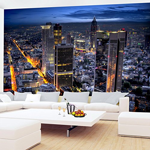 Fototapete Frankfurt am Main 352 x 250 cm – Vliestapete – Wandtapete – Vlies Phototapete – Wand – Wandbilder XXL – !!! 100% MADE IN GERMANY !!! Runa Tapete 9038011b - 4
