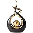 CESTATIVO Home Decor Modern Abstract Art Ceramic Statue, Room Decor, Table Decorations for Living Room Dining Room Office Centerpiece, 27 cm High