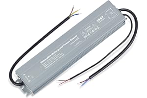 VARICART Trasformatore 220 24V 100W 4.17A Dimmerabile Alimentatore LED IP67 Impermeabile Slim LED Driver Tensione Costante AC DC Switching Adattatore, TRIAC & 0/1-10V, per Strisce LED e Lampadine LED