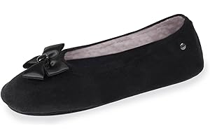 Isotoner Chaussons ballerines femme bijou Femme