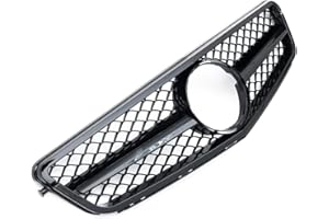 ‎GCP GermanCarParts GCP-204060 Grill Glanz Schwarz