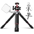 NEEWER Mini Camera Tripod with 360° Adjustable Ball Head and Accessory Shoe, Extendable Vlogging Table Tripod, Compatible with Camera Canon G7X Mark III Sony ZV-1 RX100 VII A6600