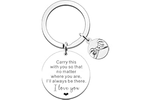 FMCC I Love You Gifts Valentines Keyring Gifts for Him Gifts for Boyfriend Husband Girlfriend Wife Presents Carry This with You