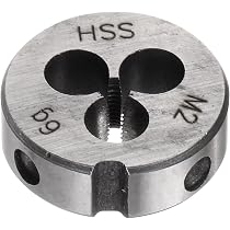 Terraja Métrica M4 X 0.7 Derecha - Acero De Alta Velocidad HSS, Para Roscar En Metal, Plástico, Reparaciones