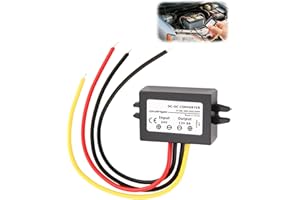 COALWOP Regulateur Tension 12V de Tension DC-DC 18V-36V vers 12V 5A 60WÉtanche IP68 Convertisseur Abaisseur Tension pour Camions Bateaux Voitures Photovoltaïque Camping Lumières décoratives de Noël