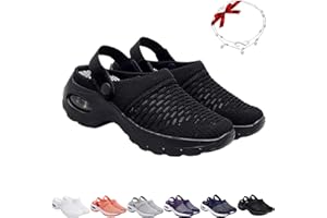 GLIART Women's Orthopedic Clogs with Air Cushion Support to Reduce Back and Knee Pressure, Orthopedic Sneakers for Women
