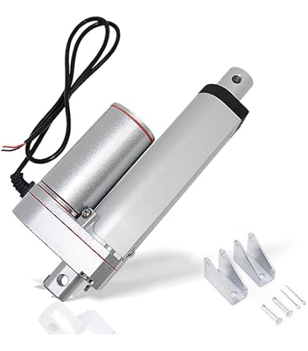 Attuatore Lineare Motore 12V 6000N - Corsa 200mm, Per Sedili Auto, Letti Medici, Sollevamento