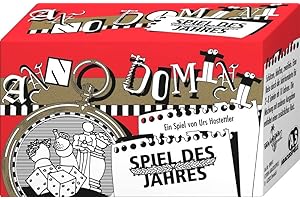ABACUSSPIELE 09041 - Anno Domini - Spiel des Jahres, Kartenspiel - schätzen - bluffen - zweifeln, Yellow