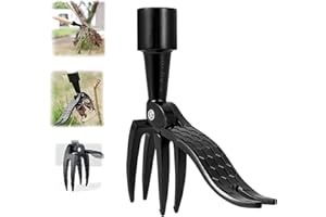 Uniguardian Weed Puller Tool,Stand Up Weeding Tool,Weed Puller Root Remover Tool with 4 Claws,Manual Weed Remover Tool,Hand Weed Root Pulling Weeding Tools for Garden-No Handle