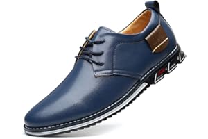 UIKGITP Mocassini da Uomo Classici Lavoro Scarpe Ginnastica Brogue Scarpe Morbide e Traspiranti Comode