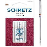 SCHMETZ | Leather DH | 100/16 | 5 Sewing Machine Needles | 130/705 H DH | for all conventional domestic sewing machines