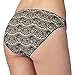 Debenhams Womens Pack Of Five Black Lace Print High Leg Briefs 8