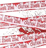 +1x Plakat als Dekoration Halloween Deko zum Aufhängen in der Größe 42 x 30 cm