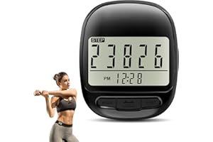 HERBYD Podómetro 3D preciso Mini podómetro para caminar o correr al aire libre Actividades de senderismo