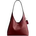 COACH Women's Brooklyn Shoulder Bag 28, B4/Dark Ruby, One Size