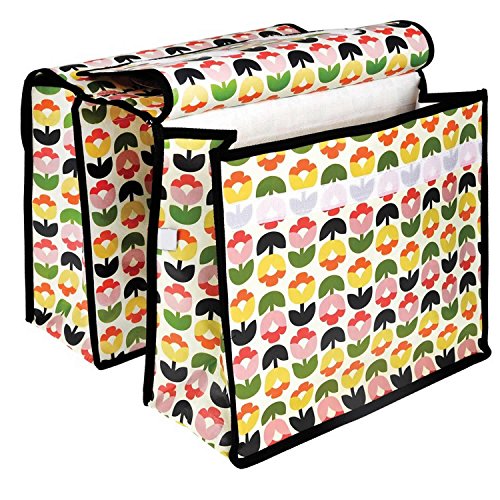 LS Design Kinder Fahrradtasche Doppelpacktasche Gepäckträgertasche Klettverschluss - 4