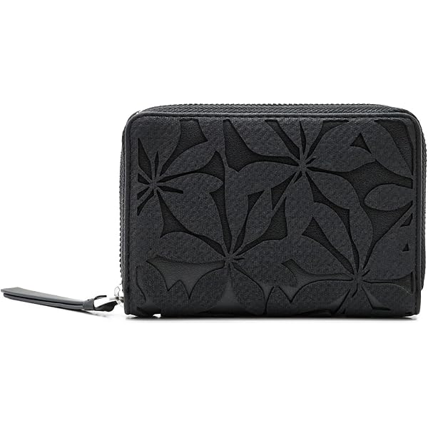 Desigual Geldbörse „Mone Magna Marisa“ In Gelb – Bestickte Designer-Brieftasche